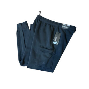 Men's RBX Cargo Jogger Pants Black Size L